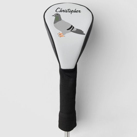Pigeon Design Golfheadcover (Voorkant)