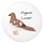 Pigeon Design Personalised Keramische Knop (Voorkant)