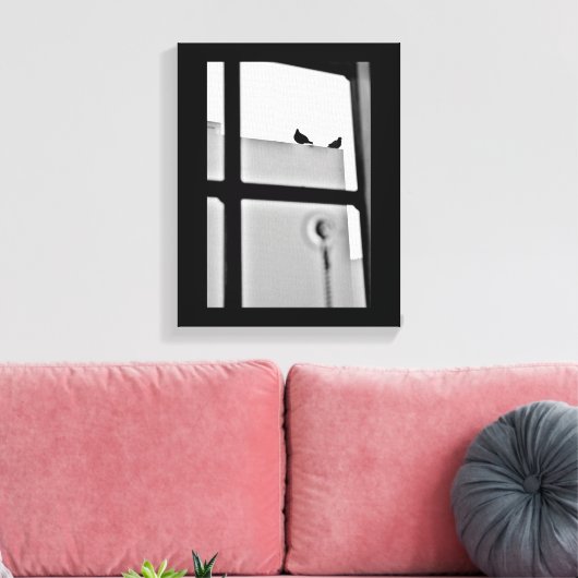 Pigeon Drama Canvas Afdruk (Insitu (Woonkamer))