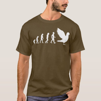 Pigeon Evolution Breeder Racing Gift T-shirt