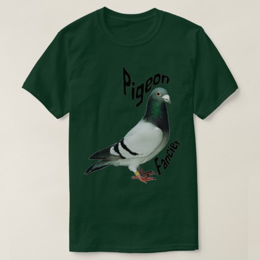 Pigeon Fancier Art Gifts T-shirt (Design voorkant)