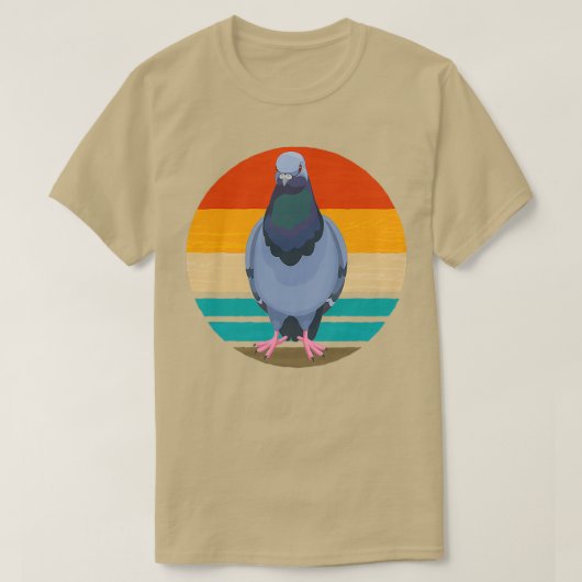 Pigeon Fancier Bird Drager Pigeon 21 T-shirt (Design voorkant)
