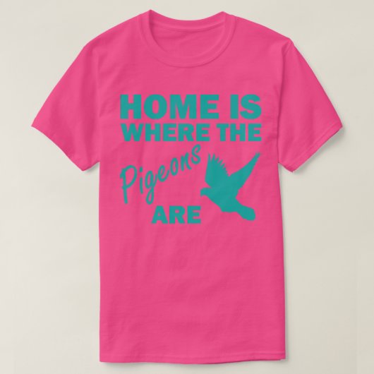 Pigeon Fancier Bird Drager Pigeon 24 T-shirt (Design voorkant)