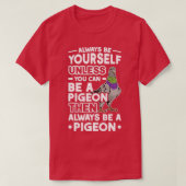 Pigeon Fancier Gift Carrier 2 T-shirt (Design voorkant)