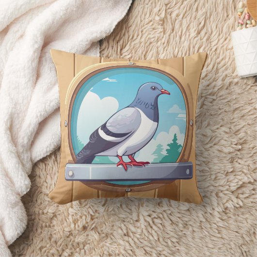 Pigeon Fancier Kussen (Deken)