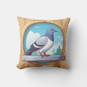 Pigeon Fancier Kussen (Voorkant)