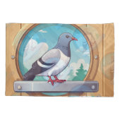 Pigeon Fancier Kussensloop (Achterkant)