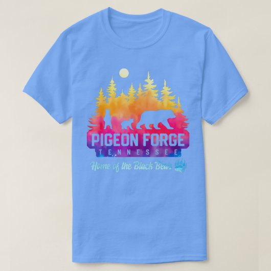 Pigeon Forge Beer Great Smoky Mountains Tie Dye T-shirt (Design voorkant)