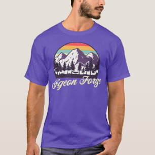 Pigeon Forge Gatlinburg Tennessee Retro Mountain T-shirt