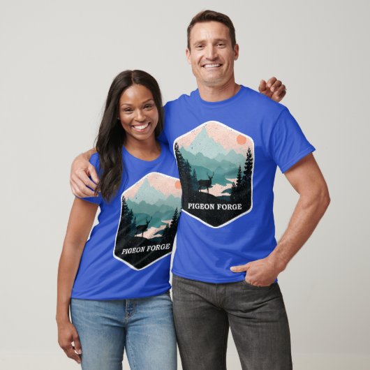 Pigeon Forge Souvenir Great Smoky Mountains TN T-shirt (Unisex)