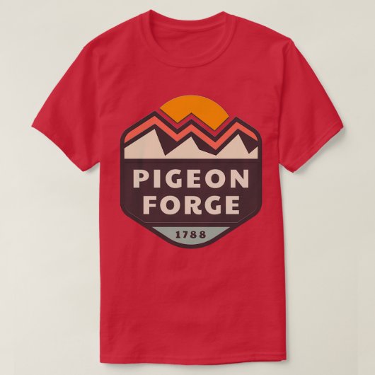 Pigeon Forge Sunset 2 T-shirt (Design voorkant)