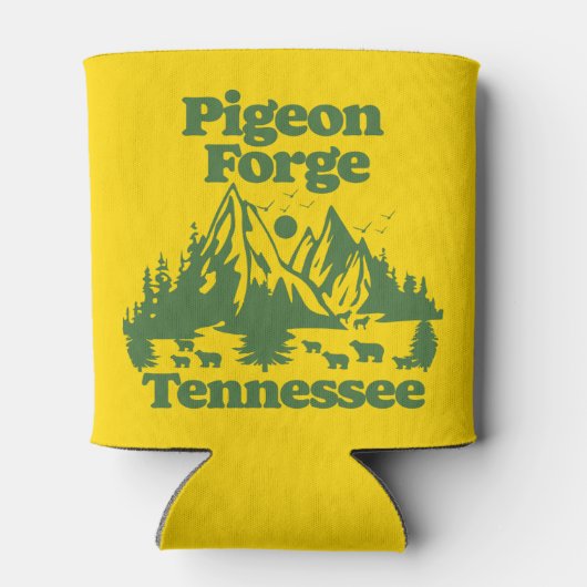 Pigeon Forge Tennessee Blikjeskoeler (Achterkant)