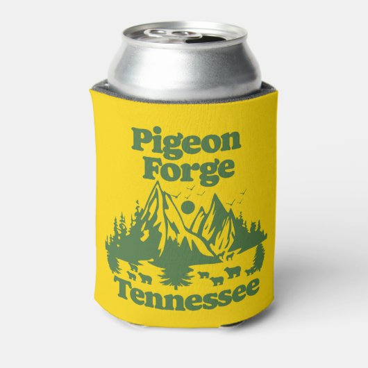 Pigeon Forge Tennessee Blikjeskoeler (Blikje Achterkant)