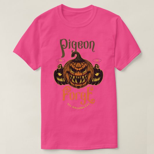 Pigeon Forge Tennessee Halloween T-shirt (Design voorkant)