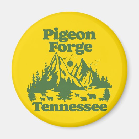 Pigeon Forge Tennessee Magneet (Voorkant)