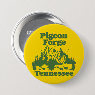 Pigeon Forge Tennessee Ronde Button 7,6 Cm