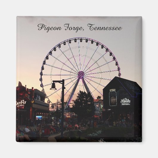 Pigeon Forge Tennessee - The Island Magneet (Voorkant)