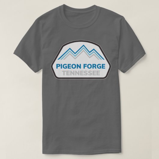 Pigeon Forge Tennessee TN State Park Wilderness Bl T-shirt (Design voorkant)