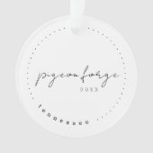 Pigeon Forge, Tennessee Travel US Simple Ornament (voorkant)