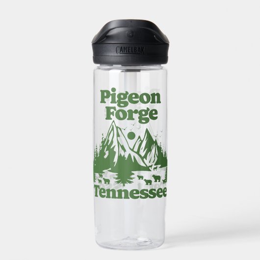 Pigeon Forge Tennessee Waterfles (Achterkant)