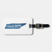 Pigeon Forge Tennessee Wood Grain Bagagelabel (Voorkant horizontaal)