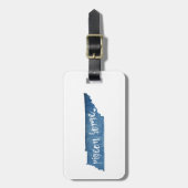 Pigeon Forge Tennessee Wood Grain Bagagelabel (Voorkant verticaal)