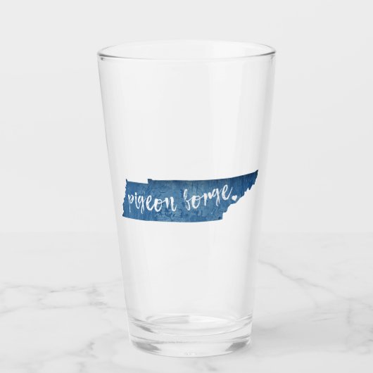 Pigeon Forge Tennessee Wood Grain Glas (Voorkant)