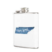 Pigeon Forge Tennessee Wood Grain Heupfles (Links)