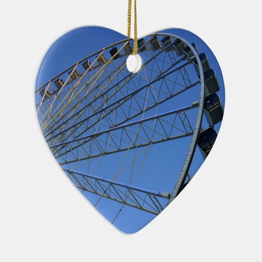 Pigeon Forge Wheel Keramisch Ornament (Rechts)