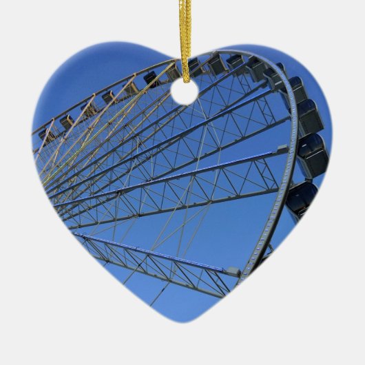 Pigeon Forge Wheel Keramisch Ornament (Voorkant)