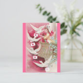 Pigeon Geplaatst in Valentijns Feestdagenkaart (Staand voorkant)