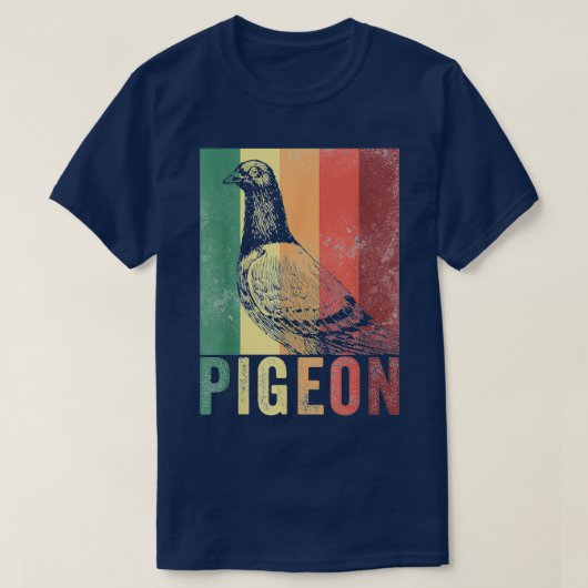 Pigeon Gift Bird Breeder Racing Lover 2 T-shirt (Design voorkant)