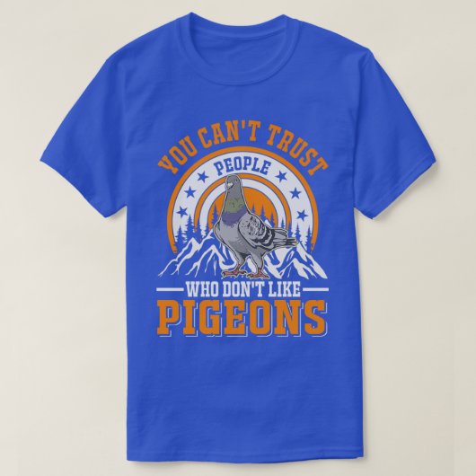 Pigeon Gift Fancier Carrier 4 T-shirt (Design voorkant)