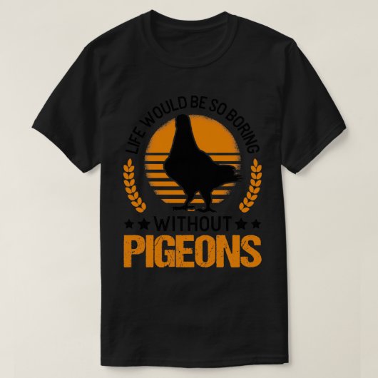 Pigeon Gift Fancier Carrier T-shirt (Design voorkant)