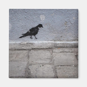 Pigeon Graffiti Magnet