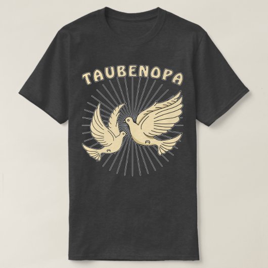 Pigeon Grandpa T-shirt (Design voorkant)