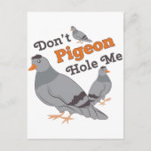 Pigeon Hole me Briefkaart (Voorkant)