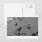 PIGEON-HUMOR BRIEFKAART (Voorkant / Achterkant)