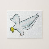 Pigeon Ice skating Ice schaatsen Legpuzzel (Horizontaal)