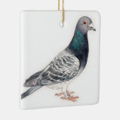 Pigeon II Bird Art Ornament (Rechts)
