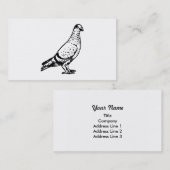 Pigeon Illustration Visitekaartje (Voorkant / Achterkant)