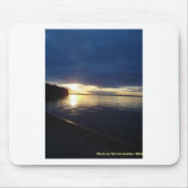 Pigeon Lake Mousepad Muismat (Voorkant)