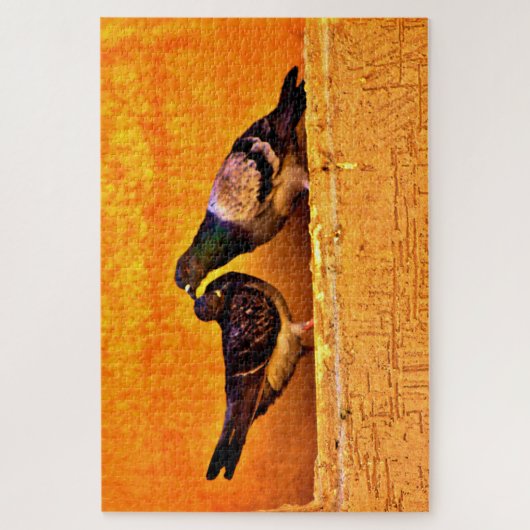 Pigeon Love Legpuzzel (Verticaal)