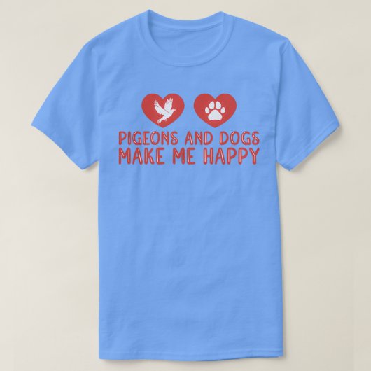 Pigeon Lover 10 T-shirt (Design voorkant)