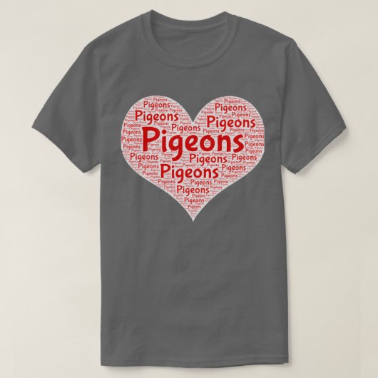 Pigeon Lover 6 T-shirt (Design voorkant)