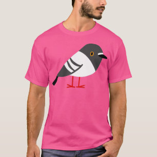 Pigeon minimalistisch t-shirt