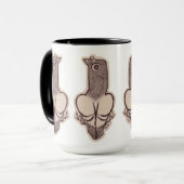 Pigeon mok (Voorkant links)