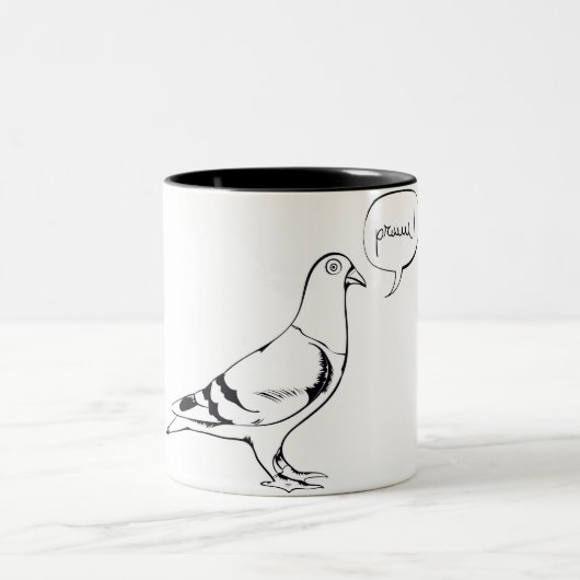 Pigeon Mug Tweekleurige Koffiemok (Center)