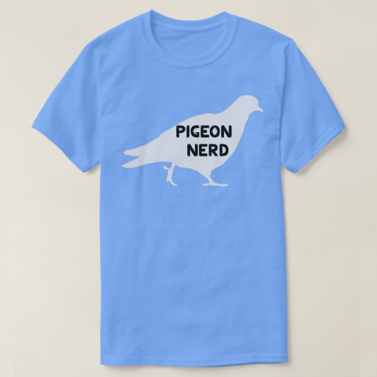 Pigeon Nerd 2 T-shirt (Design voorkant)