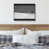 Pigeon Pair Canvas Afdruk (Insitu (Slaapkamer))